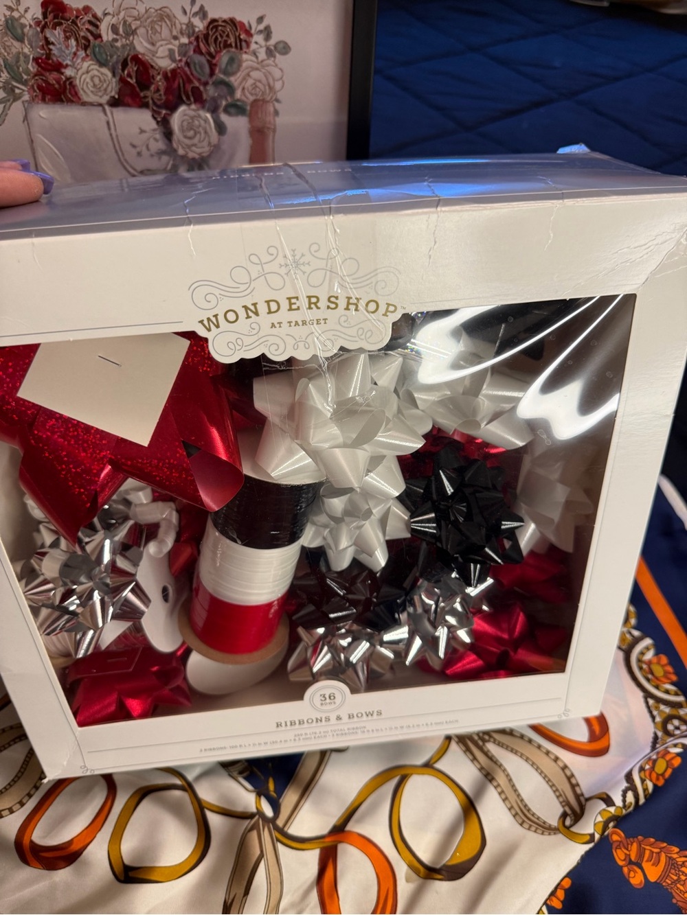 Wondershop at Target Holiday Gift Wrapping Kit – 36 Bows & Ribbons | New in Box